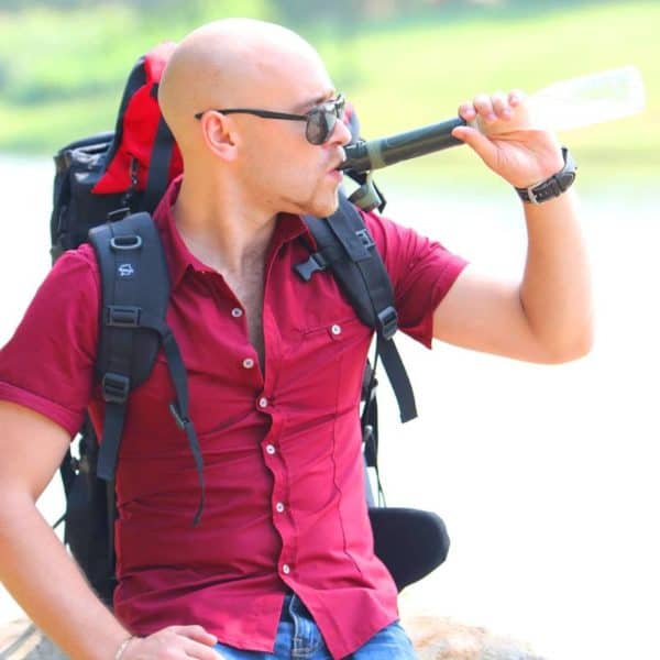 portable water filter straw