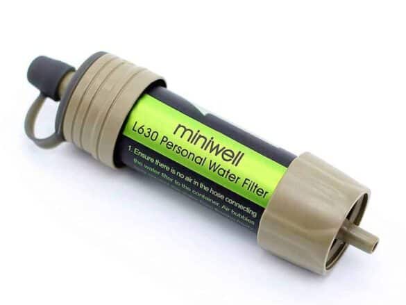 Miniwell L630 Portable Water Filter Straw