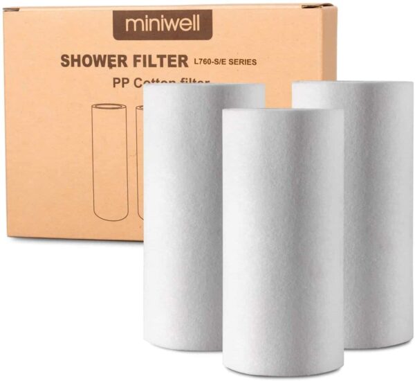 Miniwell L760 Shower Filter PP Cotton Replacement Filters
