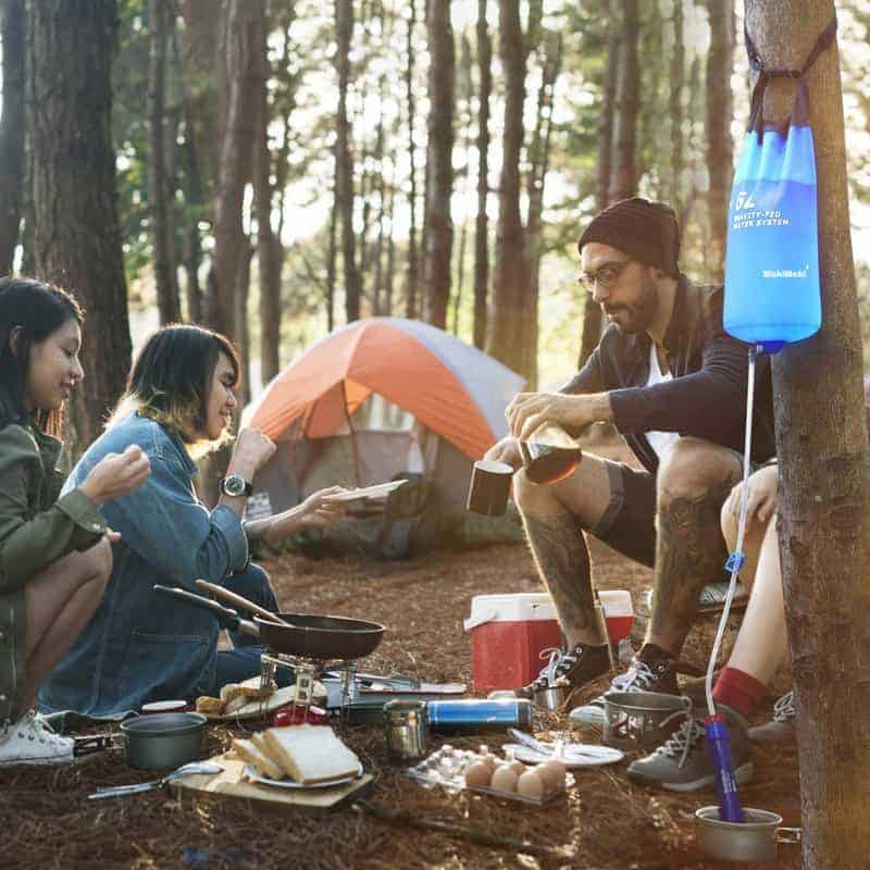 Gravity Bag Filter for Camping Advantages